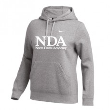 Nike Women's Club Hoodie (D. Grey)